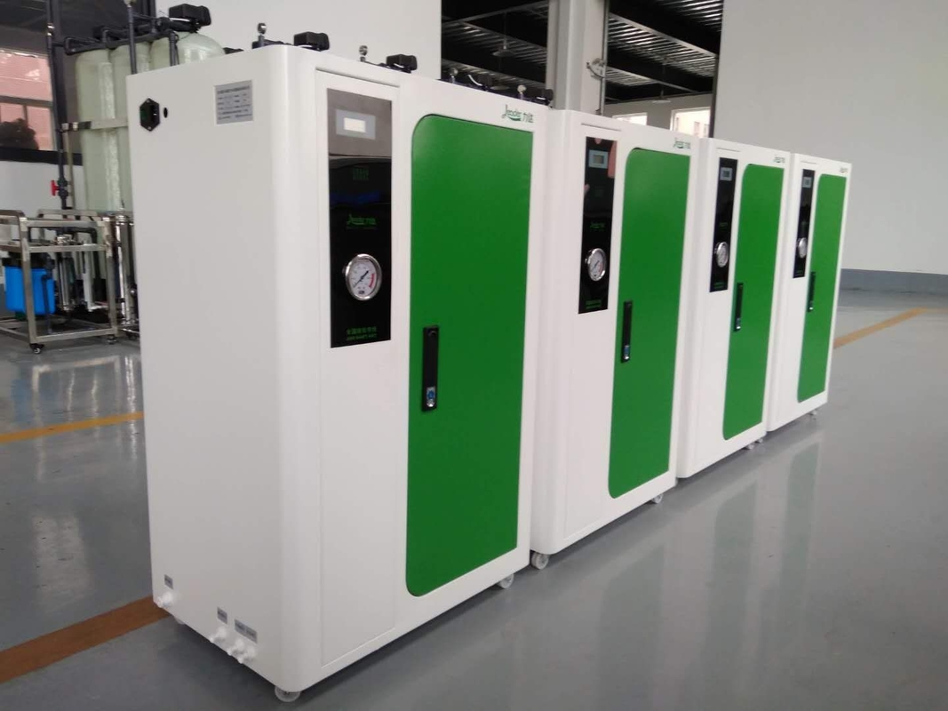 진보적 1.5KW 100LPH 샤시 1 스테이지 역삼투 물처리 시스템