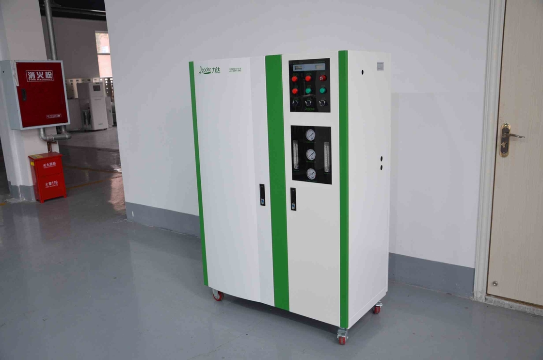 진보적 1.5KW 100LPH 샤시 1 스테이지 역삼투 물처리 시스템