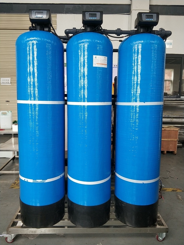 효율적인 싱글 패스 역오스모스 시스템 5.0KW 등급 전력 2000 LPH 흐름 속도