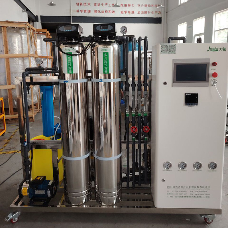 500LPH 용량 듀플 패스 EDI 물 플랜트