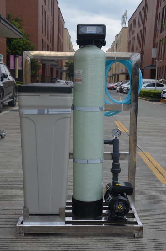 FRP 탱크 모래 카본 필터 연수기 시스템 매뉴얼 / 자동 제어