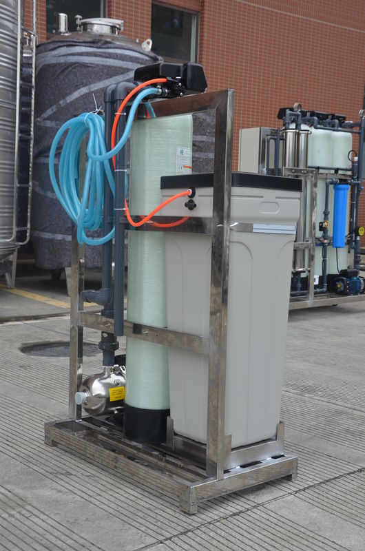 FRP 탱크 모래 카본 필터 연수기 시스템 매뉴얼 / 자동 제어