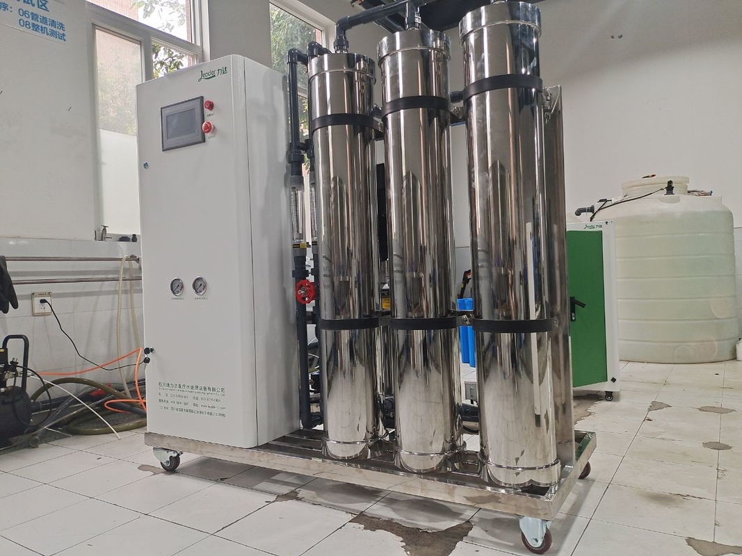 역삼투 1000L/H Ro 급수 여과기 식물 기계 자연적인 침투
