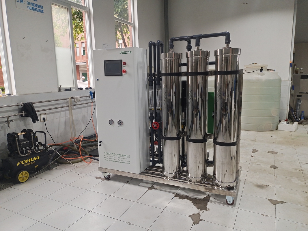 역삼투 1000L/H Ro 급수 여과기 식물 기계 자연적인 침투